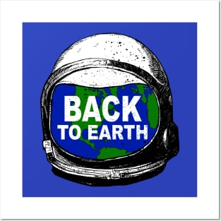 Astronaut Back to Earth Posters and Art